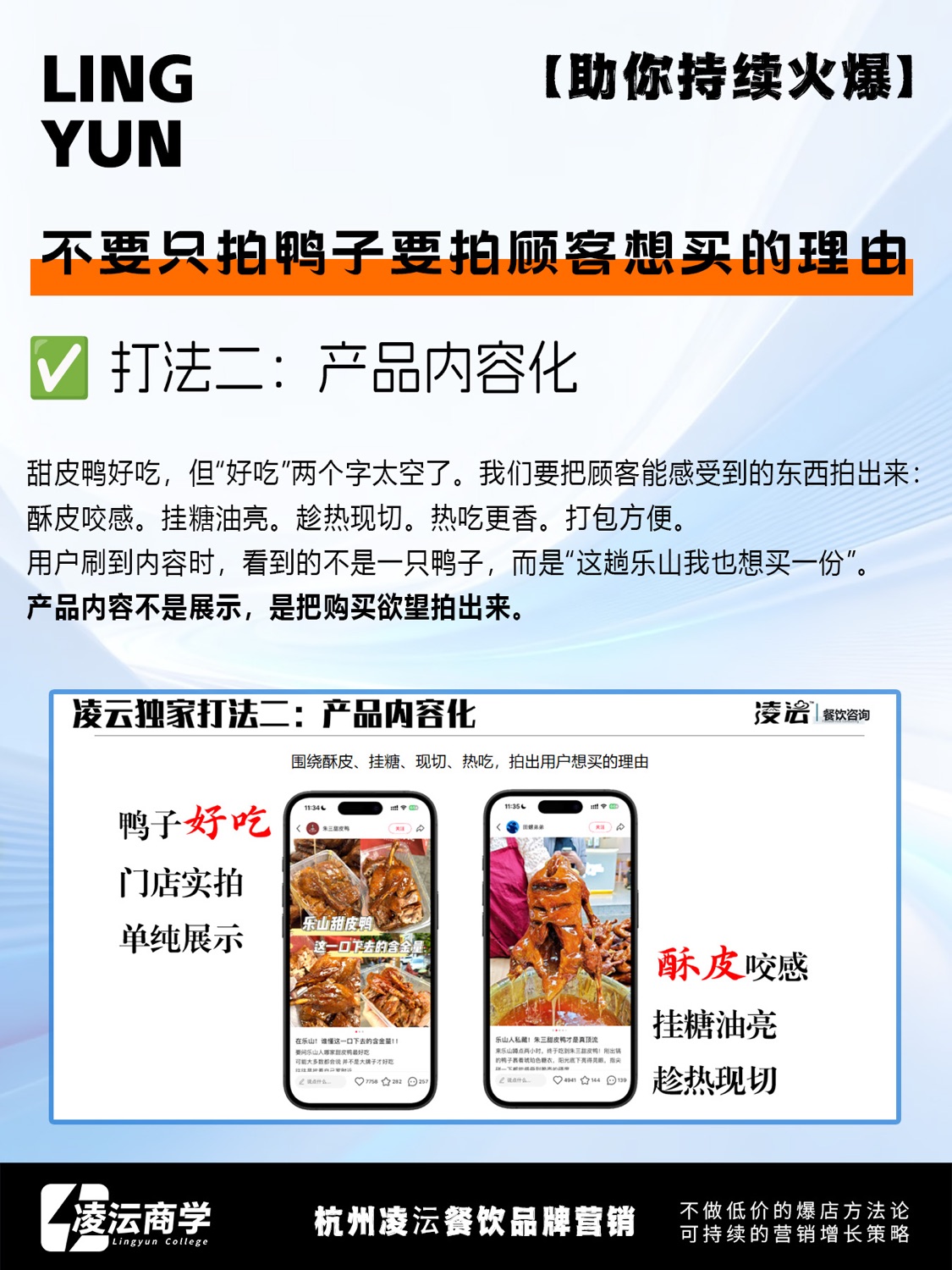乐山 朱三甜皮鸭案例素材 8